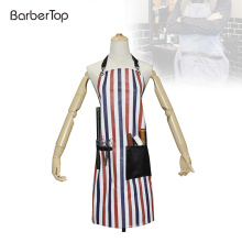 Waterproof Apron Dress Apron with Pocket Hair Cutting Hairstylist Hair Stylist Tool Barber Bib Bartender